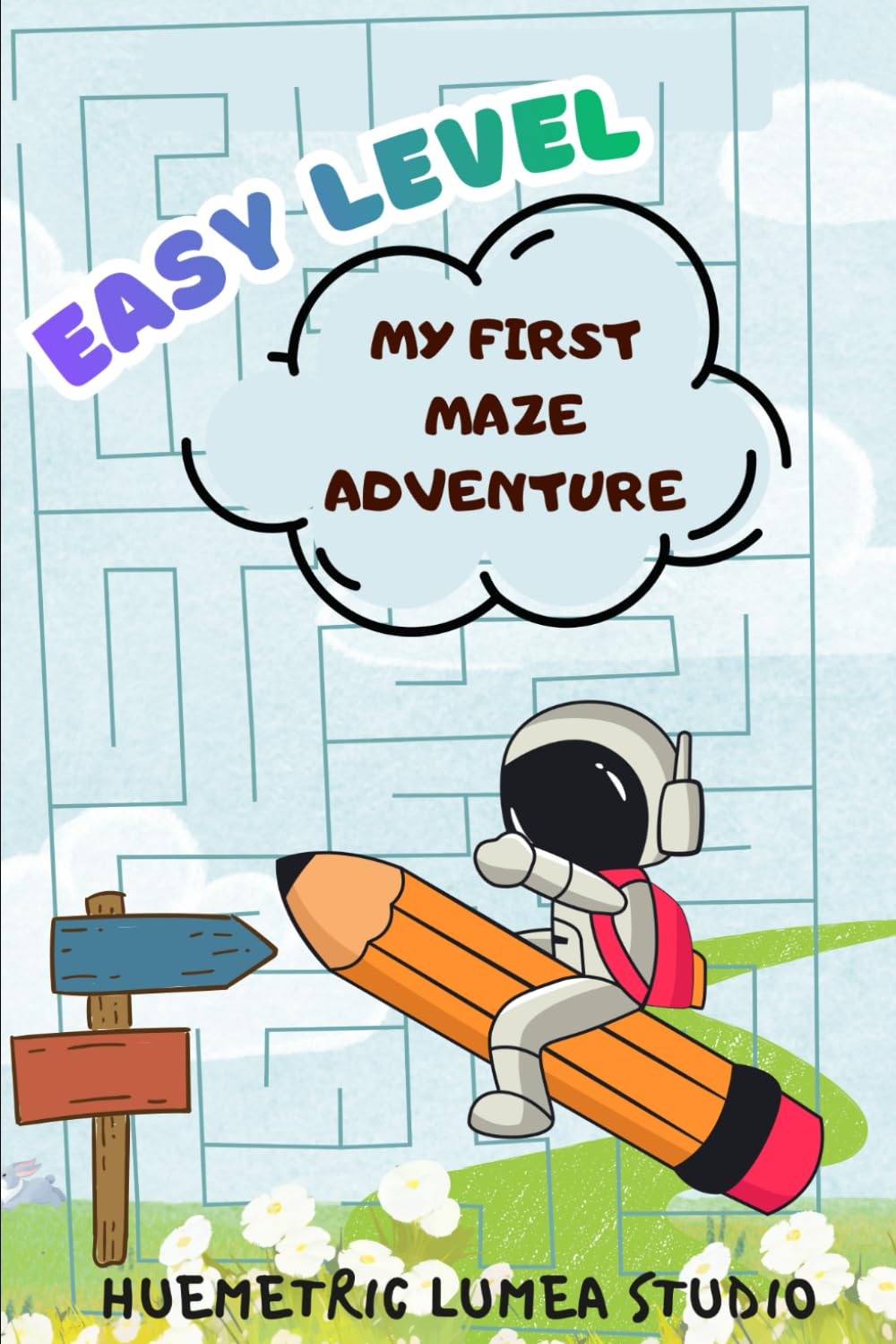 Lumea Aura Maze: 65 Unique Illustrated Mazes for Kids: 11x11 Grid Easy Logic Puzzles | Early Learning Brain Games for Toddlers & Preschoolers | Large ... Aura Maze: The Ultimate IQ Challenge Series)