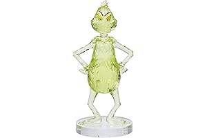 Adorable Grinch Collectible Standing a mere 3.5 Inches Tall for Home Decor Green Bliss