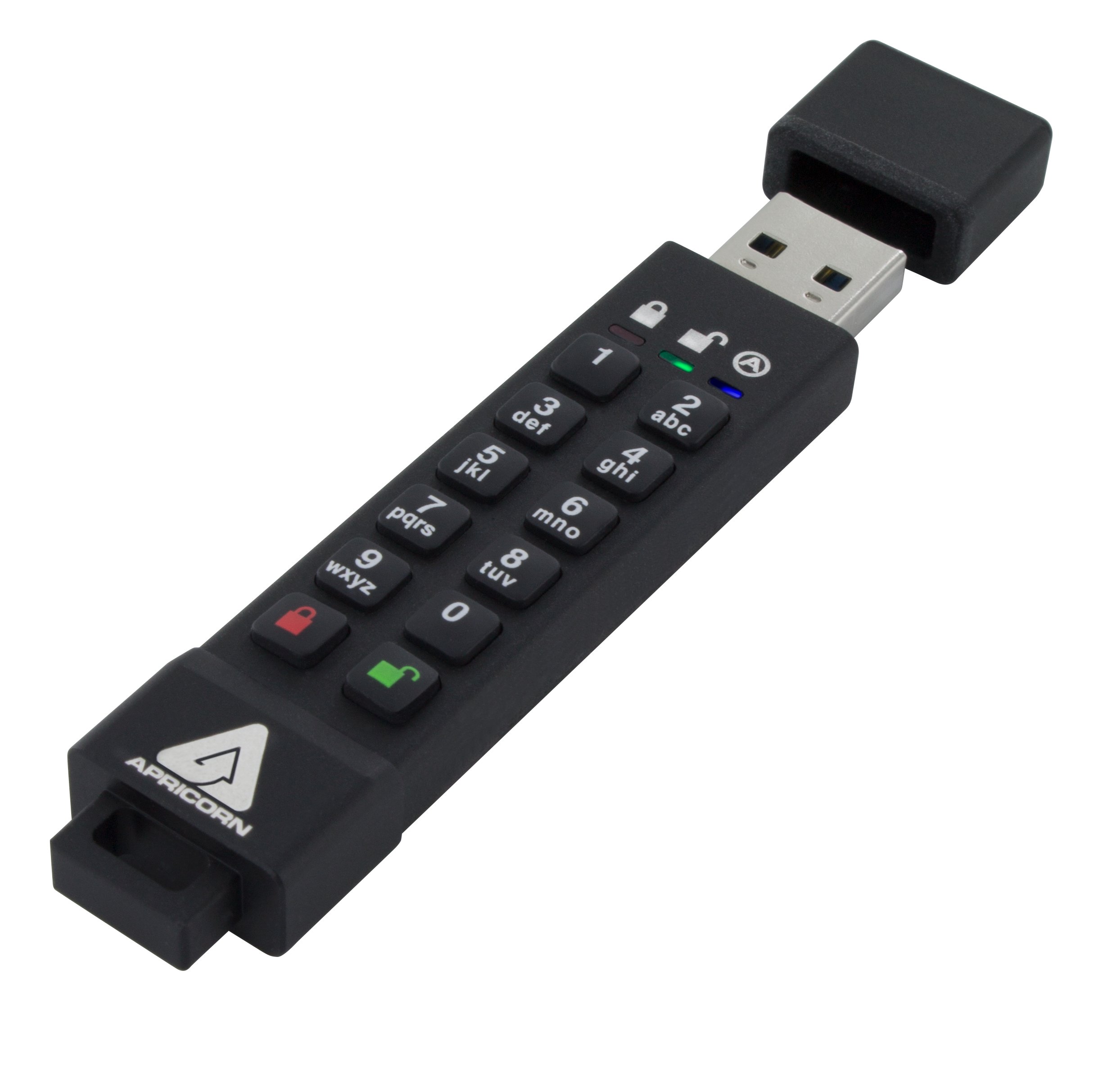 Apricorn 32GB Secure USB 3.0 256-bit **New Retail**, ASK3Z-32GB (**New Retail** XTS HDWR Encrypted)
