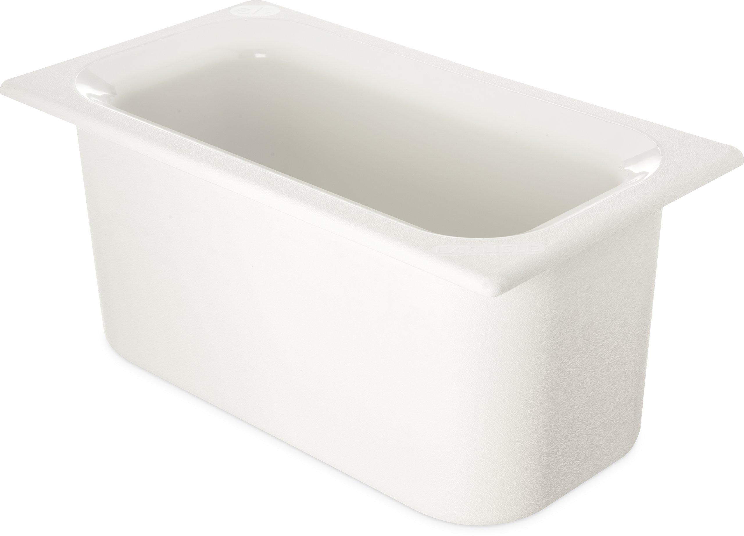 Carlisle FoodService Products CM110202 Coldmaster ABS Third Size Food Pan, 4 qt Capacity, 12.68