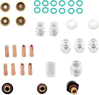 TIG Welding Accessories 36PCS Suitable for WP-17, WP-18, WP-26