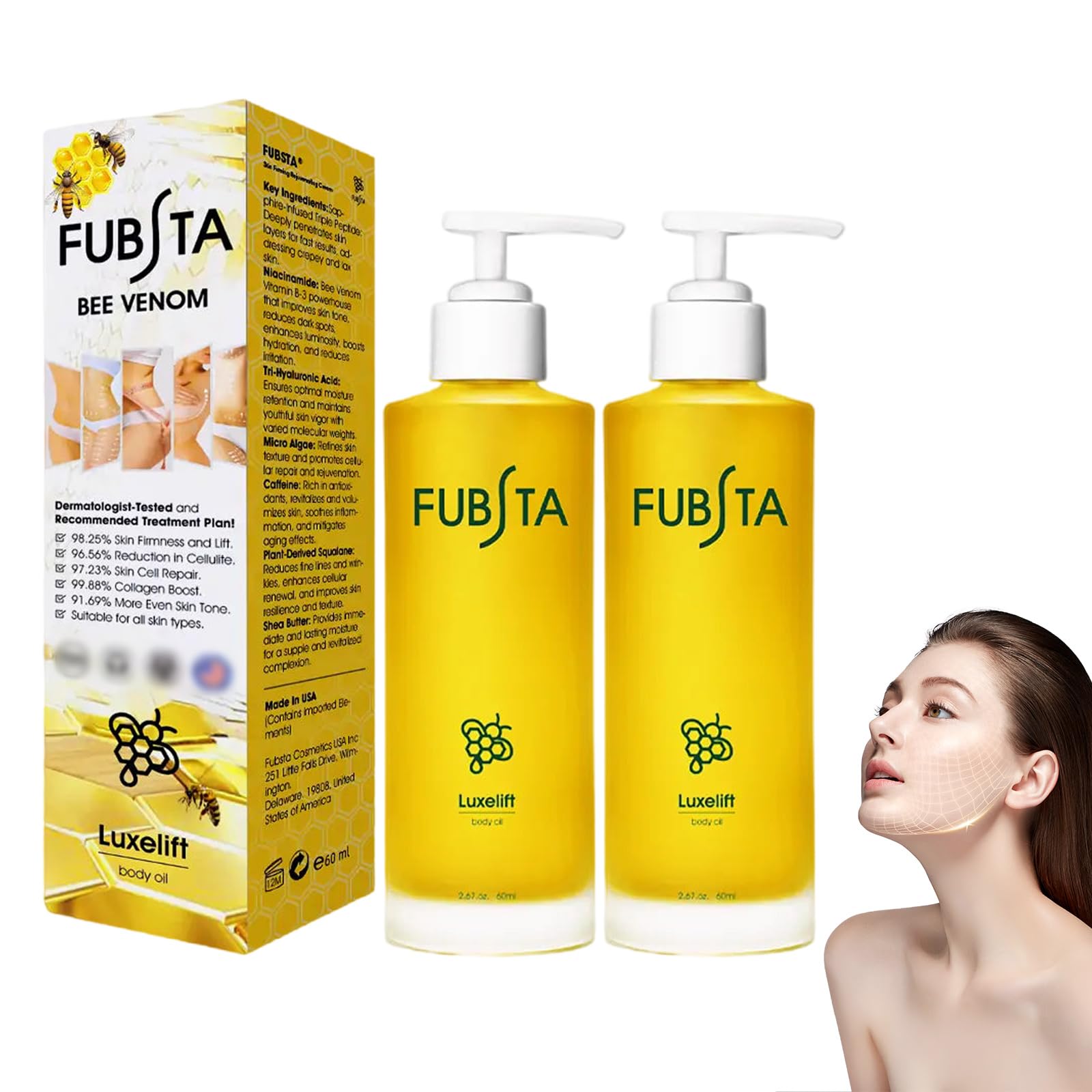美容液 harunatuakifuyu.5848 Amazon.com : Fubsta Firming & Renewal oil, Skin Firming Oil, Bee