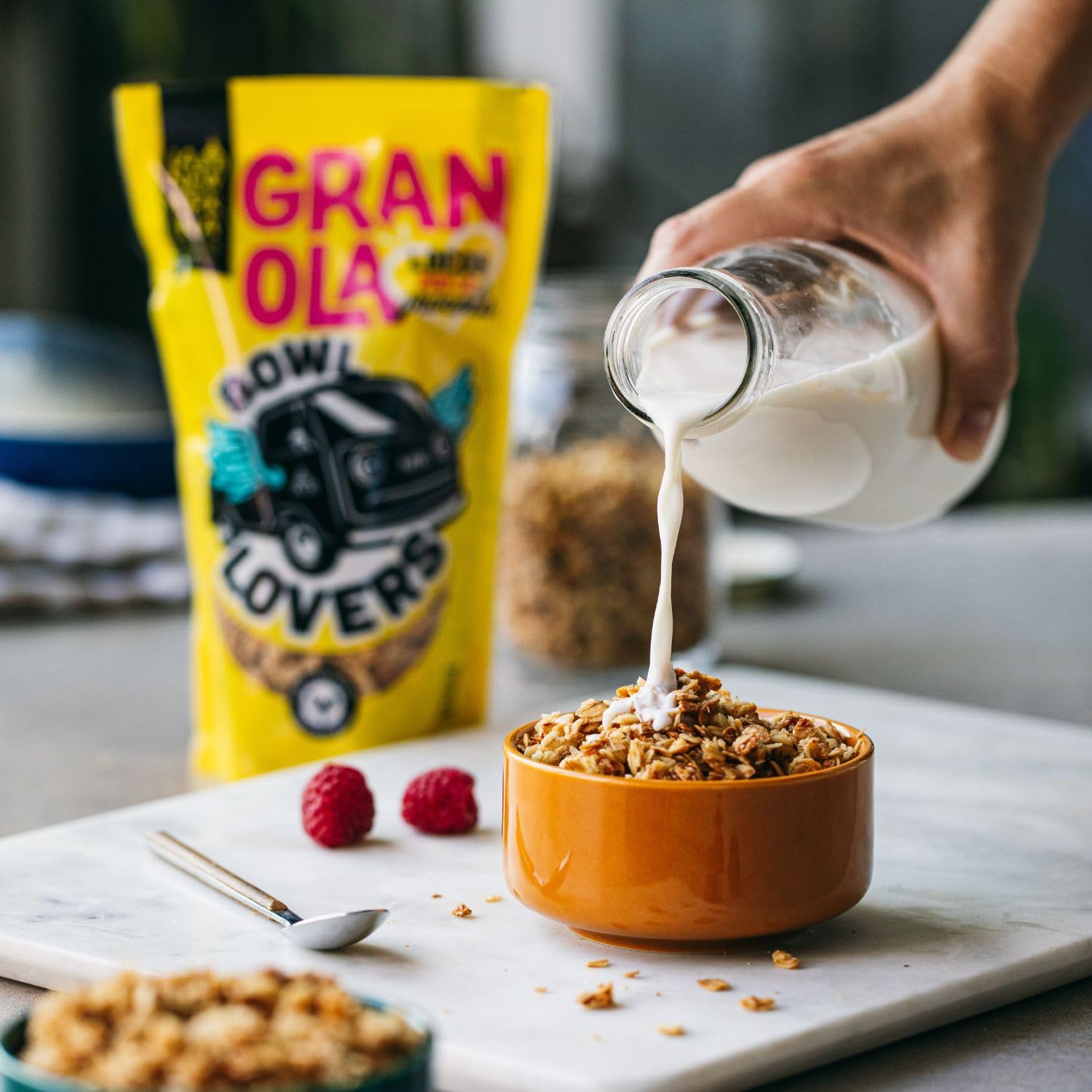 La Newyorkina Granola Bowl Lovers 275g Con Sirope de Agave y Coco Rallado (2 paquetes)