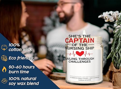 Miniatura 4 de Enfermera Directora Vela de vainilla - Capitán Enfermería Barco - Clínica Laboral Certificado Asistente de Enfermería Profesional de Oncología