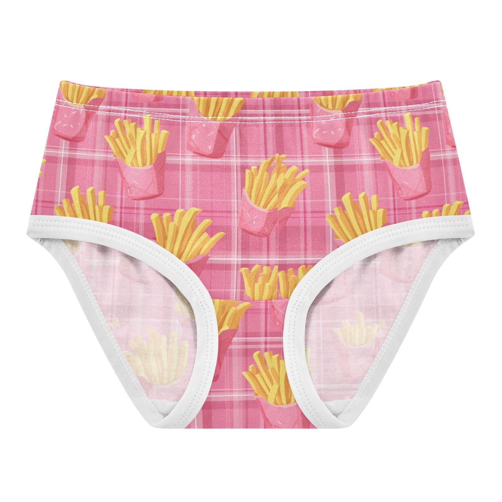 Dussdil Girls Panties Underwear Girls Panty Briefs Cotton Training Undies Size 2 3 4 5 6 7 8t