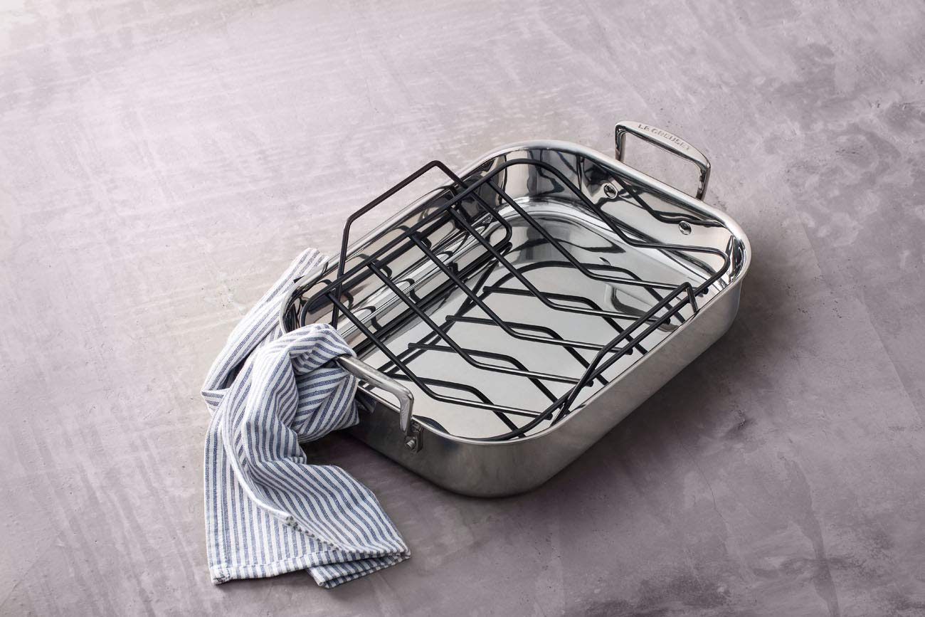 Le Creuset Antihaftbeschichteter Rösteinsatz für 35 cm 3-ply Bratreine, 94007935000000