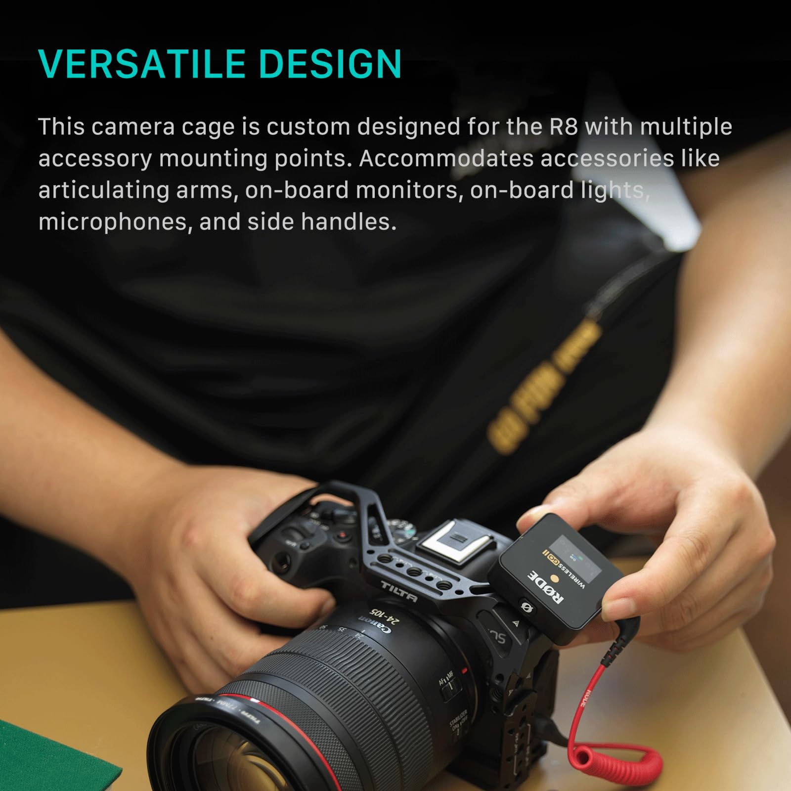 Amazon.co.jp: Tilta フルカメラケージ Canon R8用 - チタニウムグレー