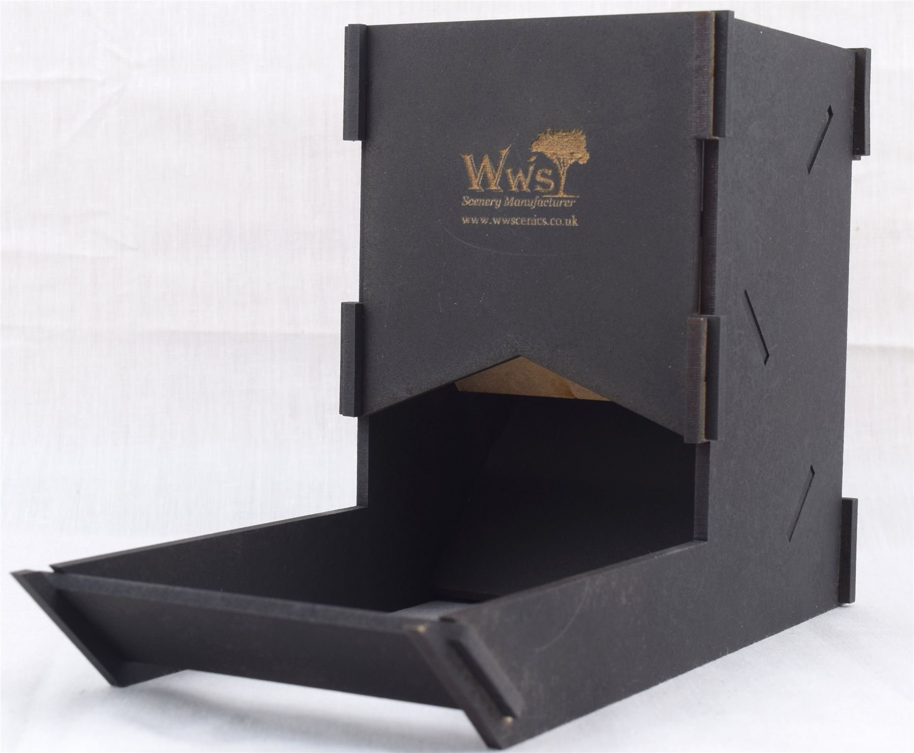 Dice Tower by WWS in Black