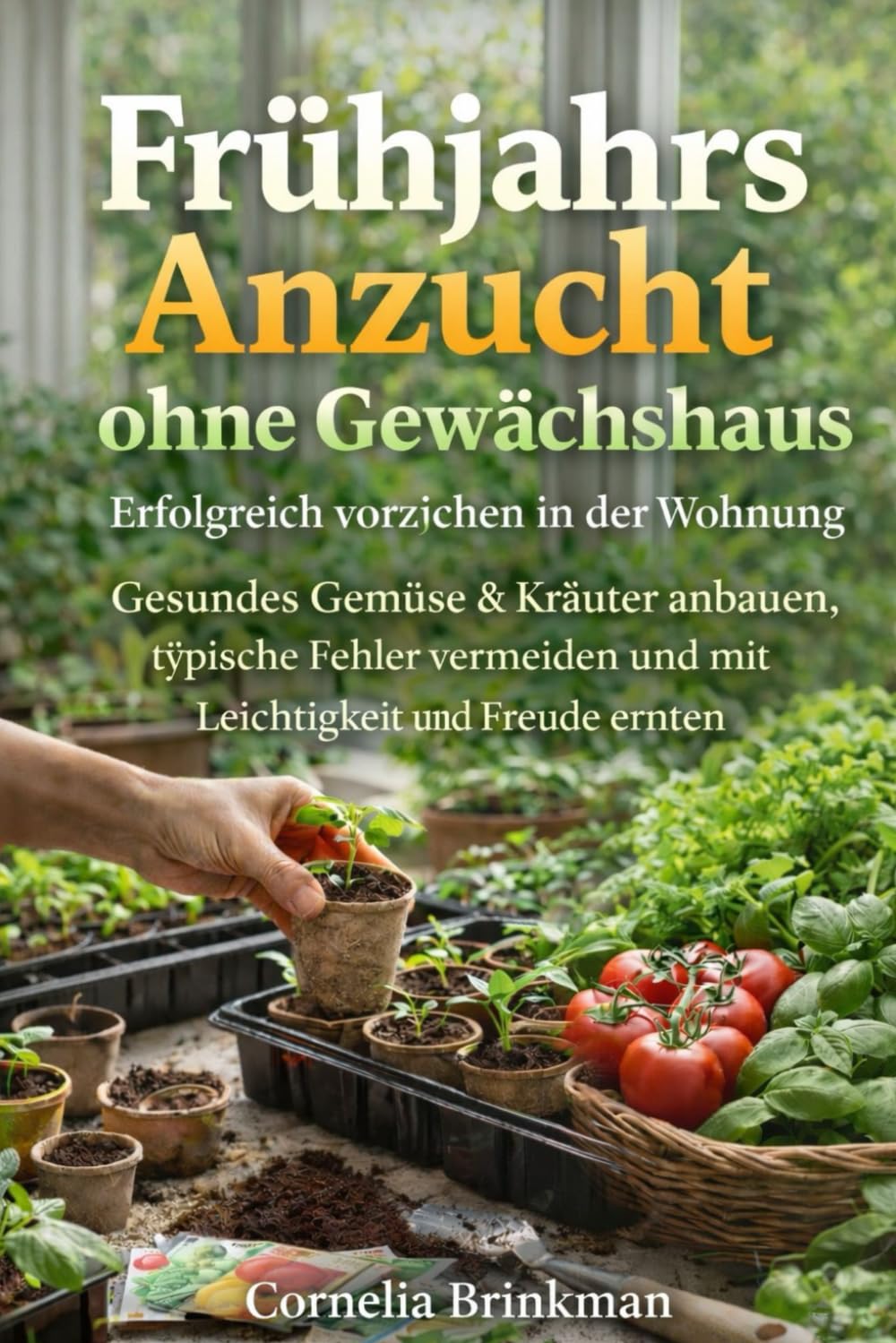 Frühjahrs Anzucht ohne Gewächshaus: Erfolgreich vorziehen in der Wohnung: Gesundes Gemüse & Kräuter anbauen, typische Fehler vermeiden und mit Leichtigkeit und Freude ernten