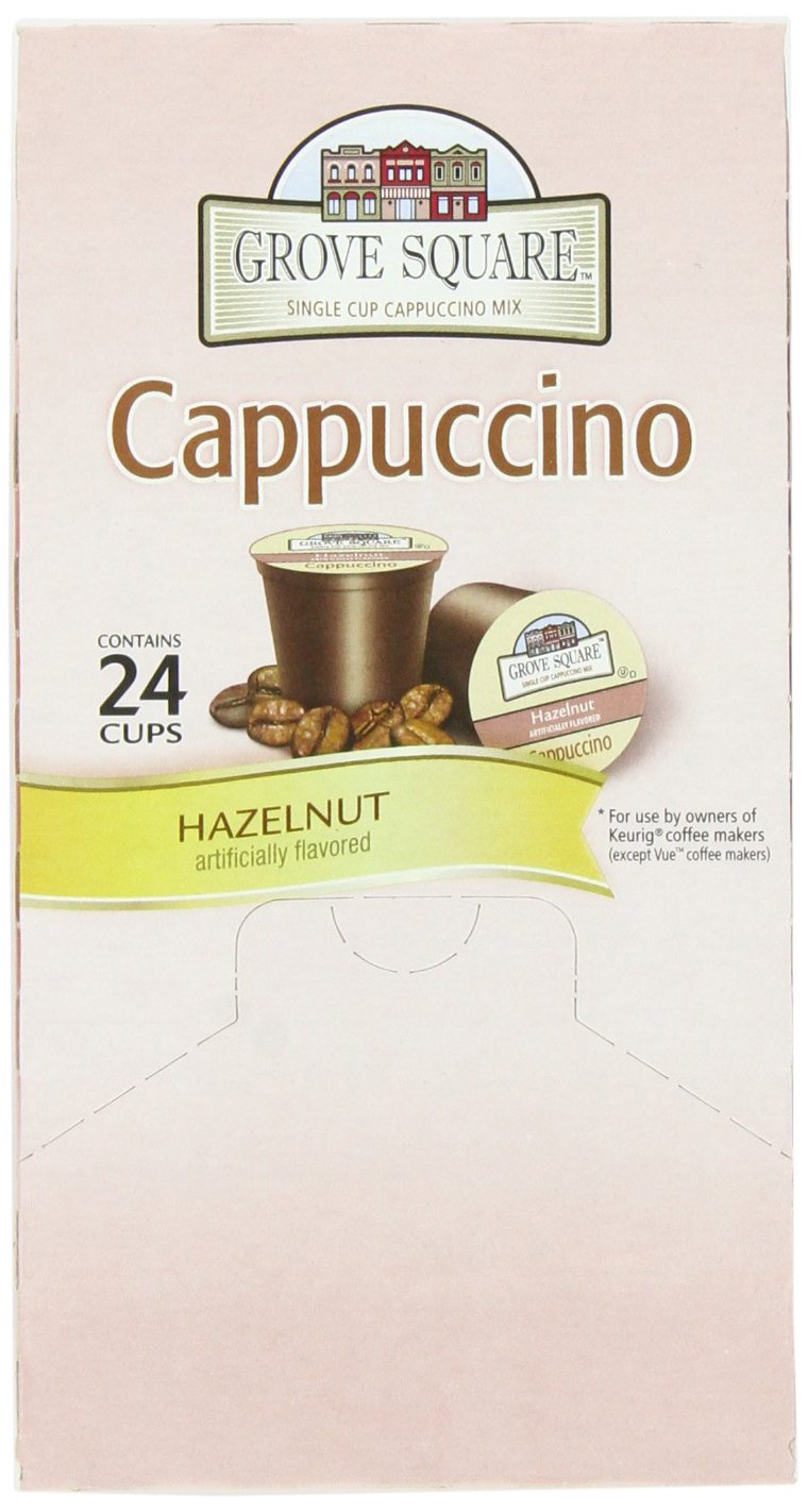 Grove Square Cappuccino, Hazelnut, 24 