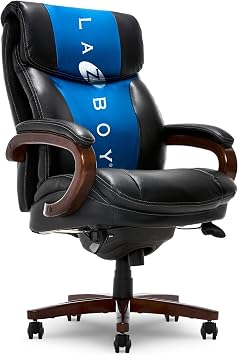 La-Z-Boy 45782A Trafford Big/Tall Air Technology Executive Chair, Black