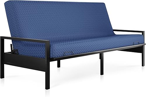 Miniatura 8 de Milliard Colchón futón tamaño Full, color gris claro, 71 x 52 x 6 pulgadas, colchón de futón de espuma viscoelástica, tamaño Full, CertiPUR-US