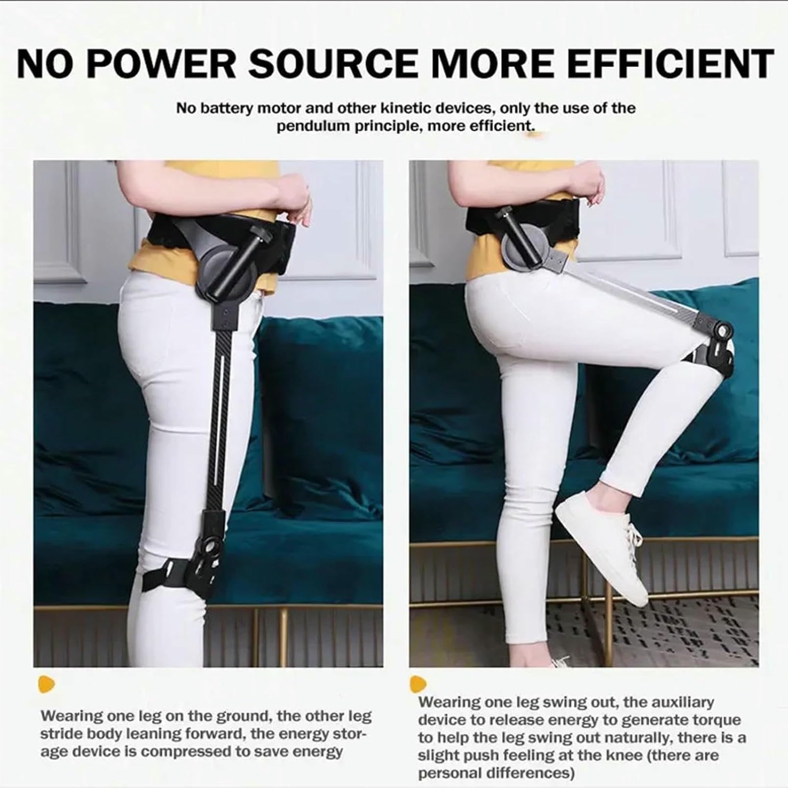 Équipement De Rappel D'exosquelette, Équipement D'entraînement De Rééducation Assisté par Les Membres Inférieurs, Assistance Au Levage des Jambes pour Les Personnes Âgées Et Les Personnes
