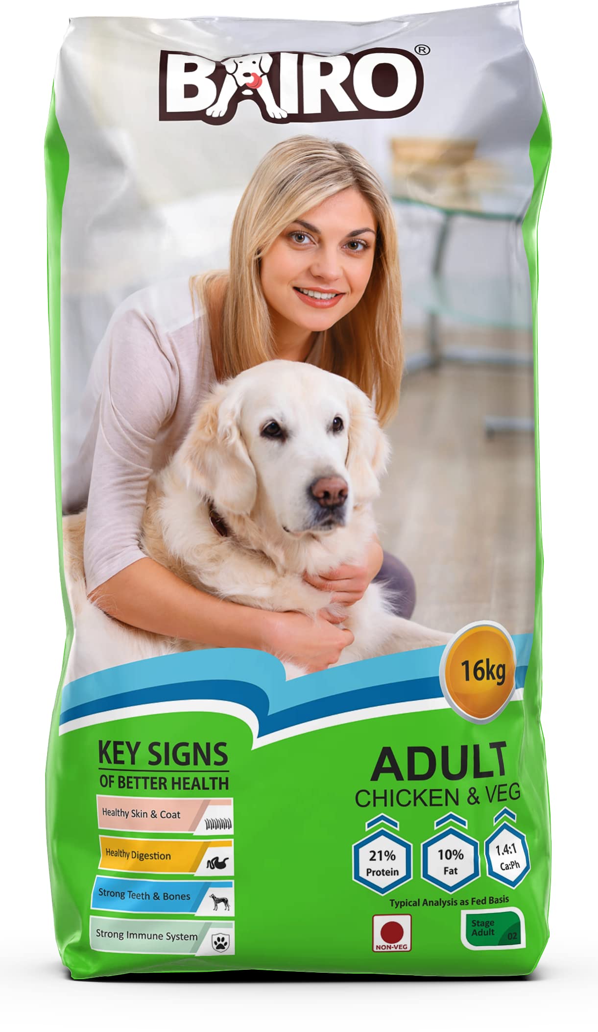 See full amazon price history chart for Bairo Dog Food (Adult Chicken & Vegetable, 16kg) Bairo Dog Food (Adult Chicken & Vegetable, 16kg) (B09J82VB6H) Amazon Price History, Amazon Price Tracker