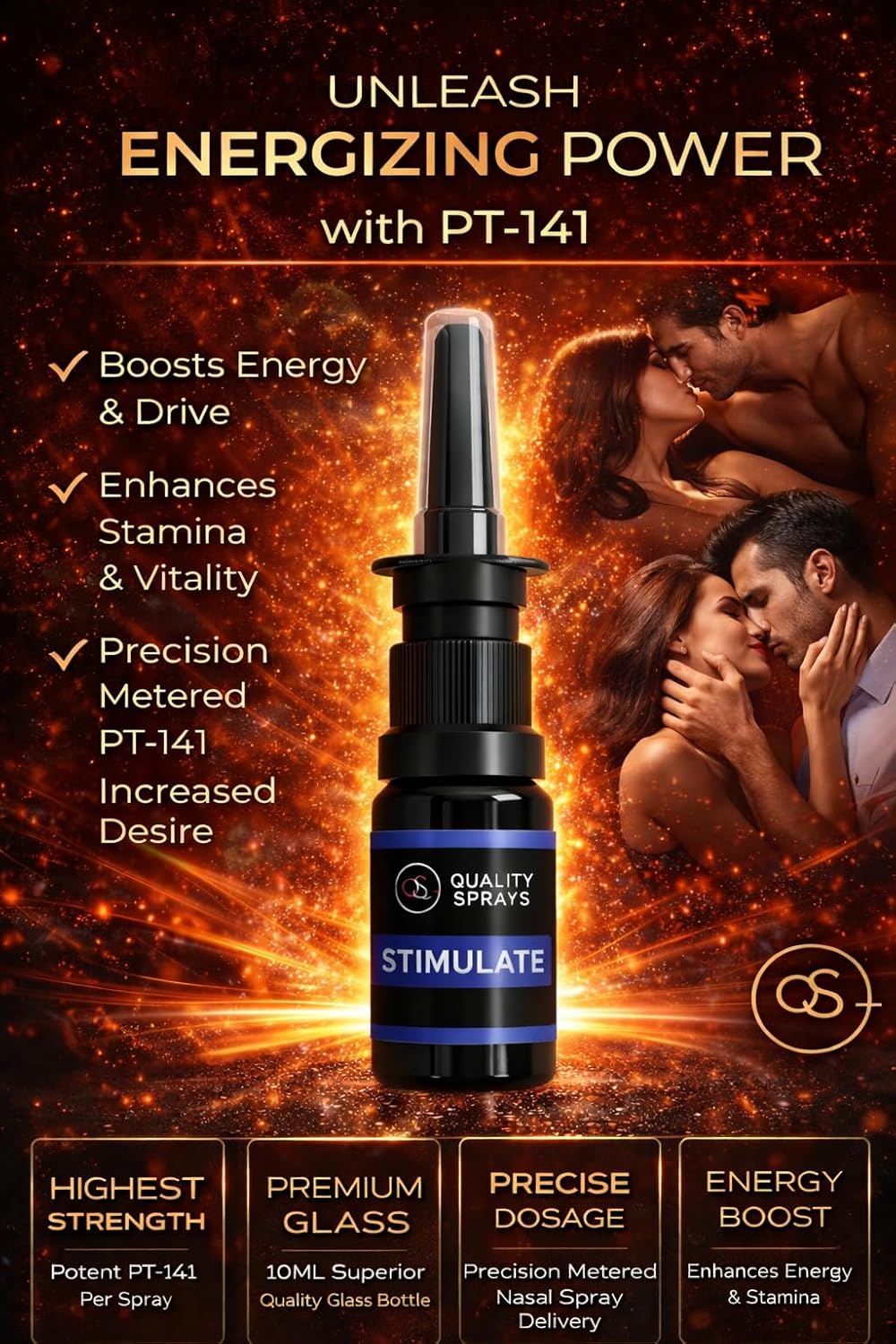 Stimulate 141-PT Spray 140mcg per Spray 2 Day UPS Shipping on Orders