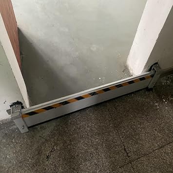 Flood Barrier Threshold Doorway Water Stopper Flood Barrier Outside Garage Door, Removable Aluminum Baffle/Shield Heavy Duty Flood Control Threshold/Defense System, Temporary Dams Unit Module Design
