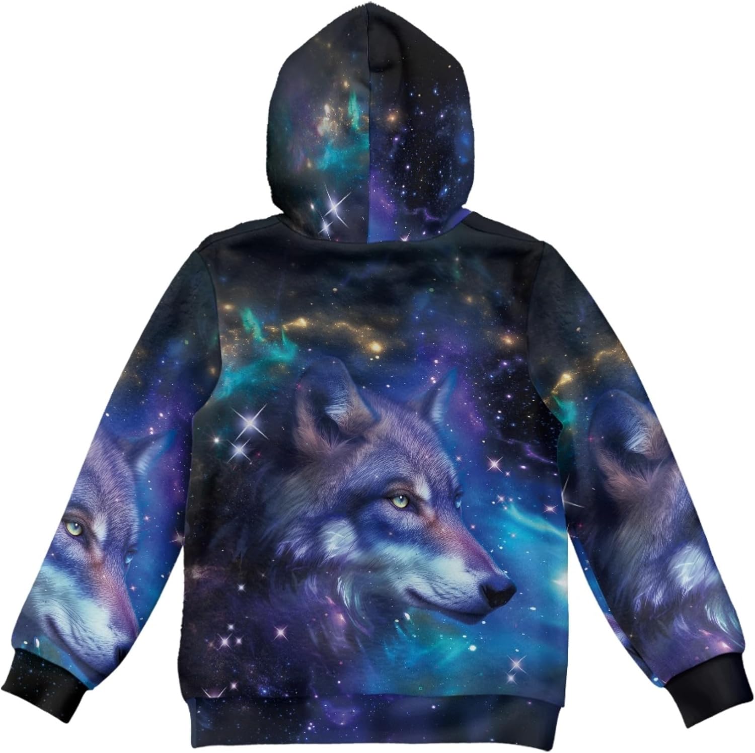 AmzPrint Kids Quarter Zip Fleece Hoodies Little Girls Long Sleeve Pullover Back To School Hoodies For Tween Little Girls