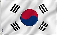 Vista 1 de Bandera de Asia, South Korea