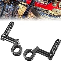 Vista 1 de KEMIMOTO Estribos para pasajeros traseros Compatibles con CT125 Trail 125 Hunter Cub 2021 2022 2023 2024, estribos plegables para motocicleta