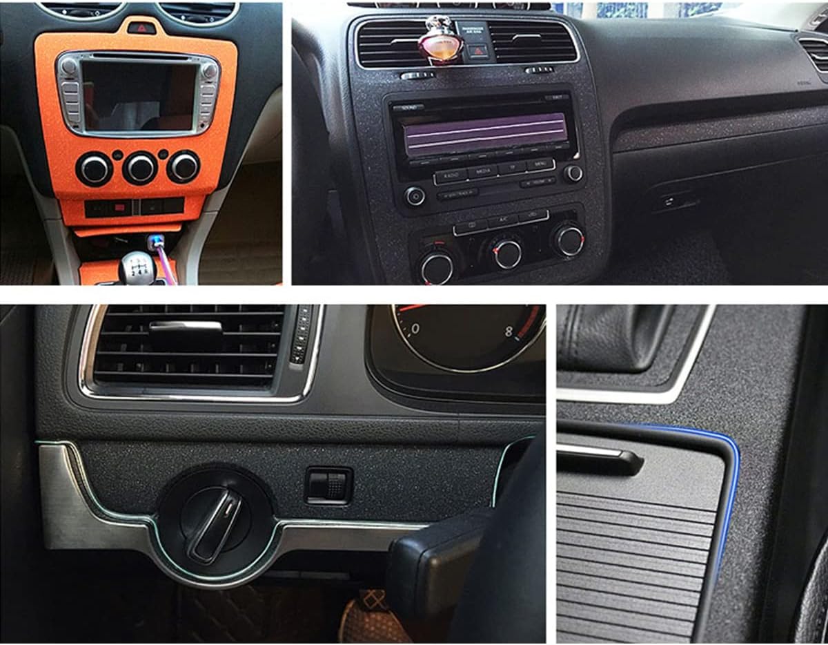 Night Effect Glitter Automotive Vinyl Wraps Car Body Film Motorcycle Decal Sticker for Vehicle, Air Release, Matte Black