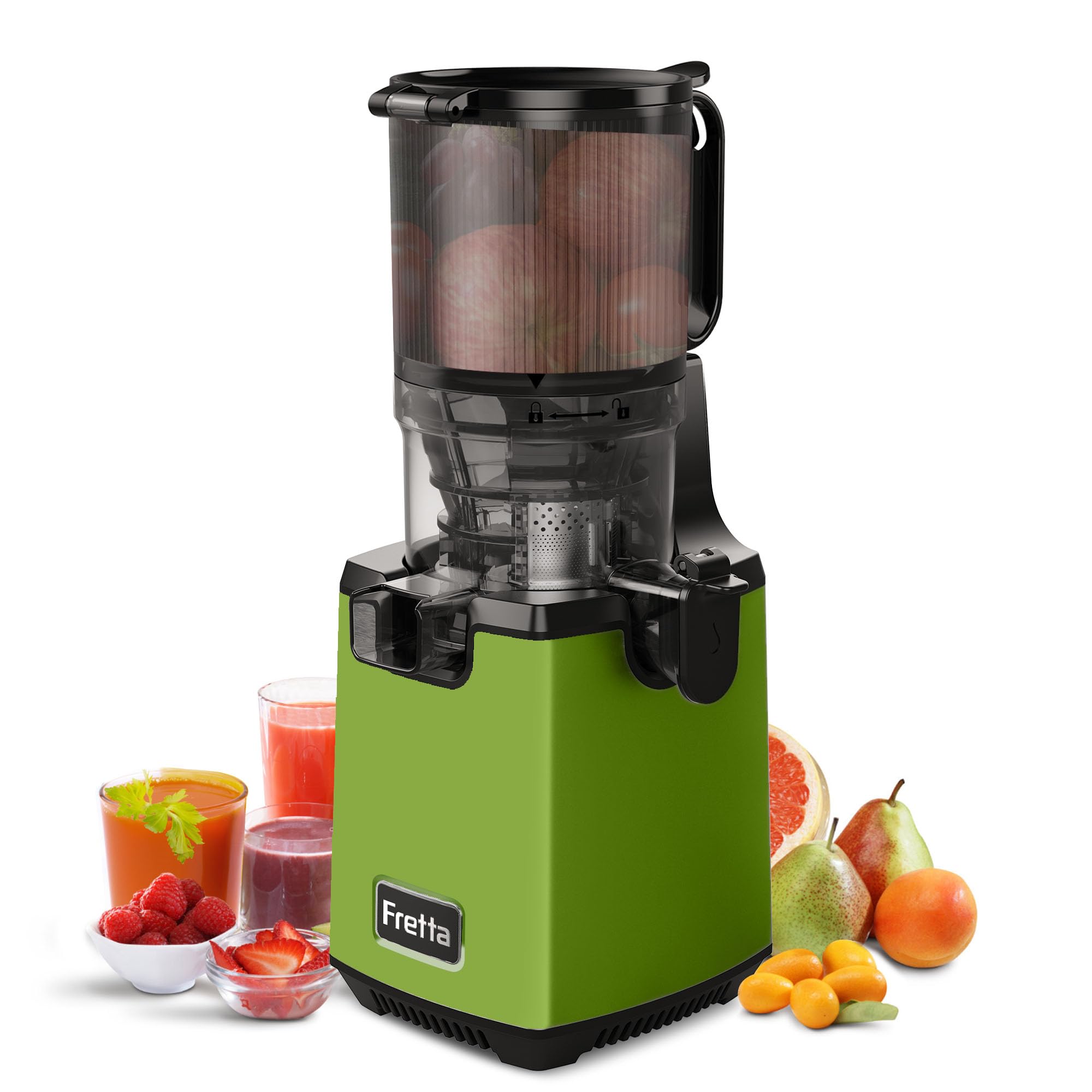 Amazon.com: Fretta Juicer Machines,5.3'' Wide Feed Chute Cold