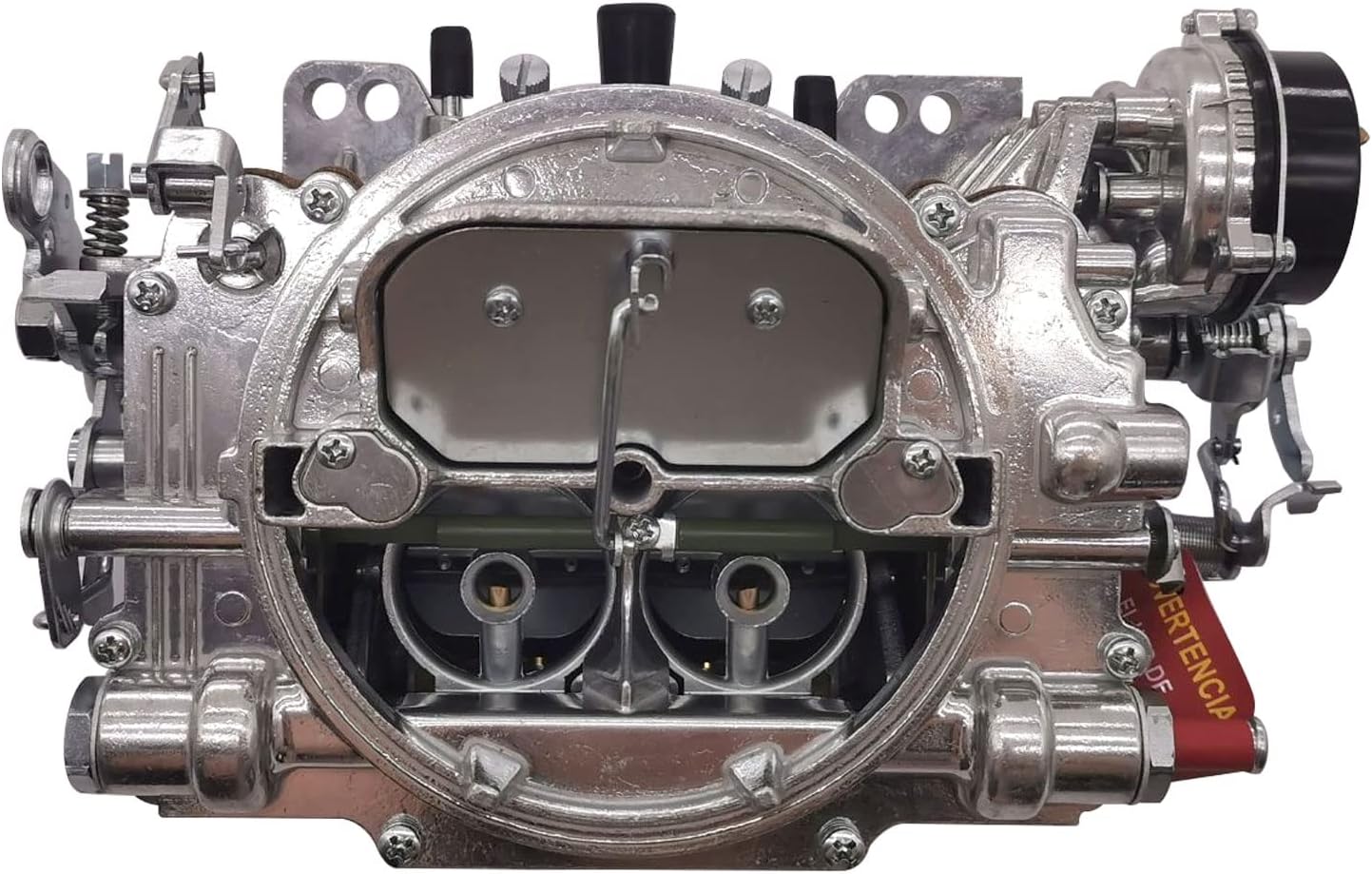 1403 Carburetor Performer Replacement for 4 Barrel 500 CFM Square Bore Air Valve Electric Choke Carburetor NO EGR