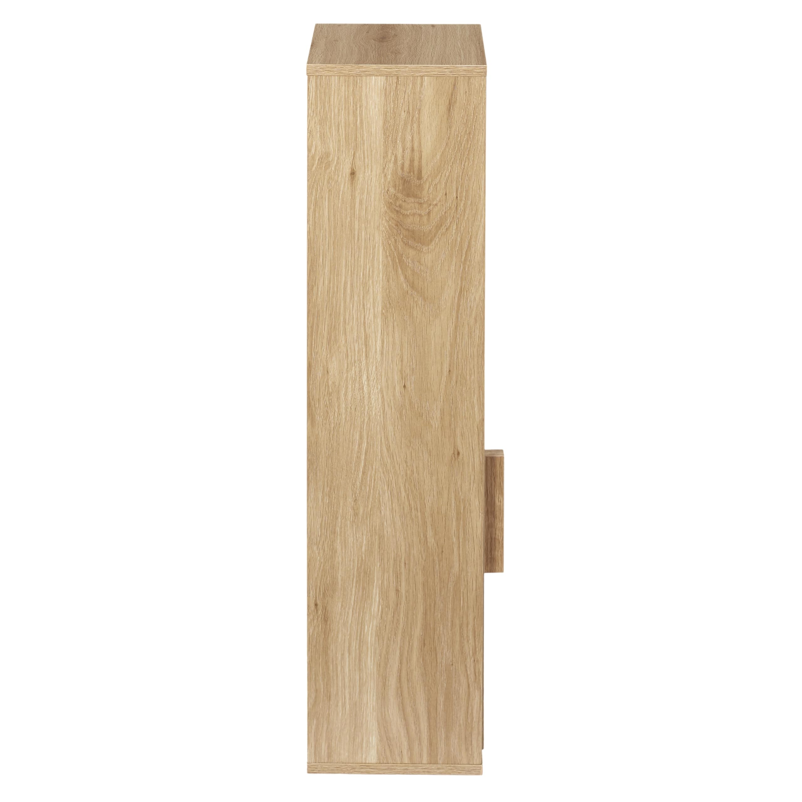 HOME DECO FACTORY, HD0271, porta carta igienica Klaus, collezione Natural Crush, mobili, mobili da bagno, 20 x 78 x 19 cm, marrone