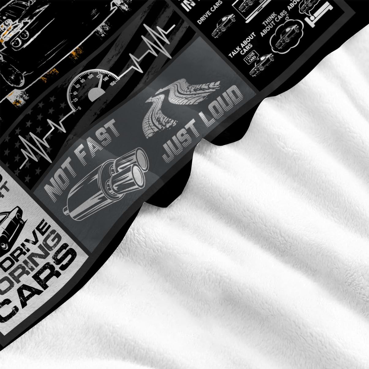 Car Guy Gifts, Mechanic Gifts for Men, Soft Throws Blanket for Car Lovers - 60'x50' - Image 7