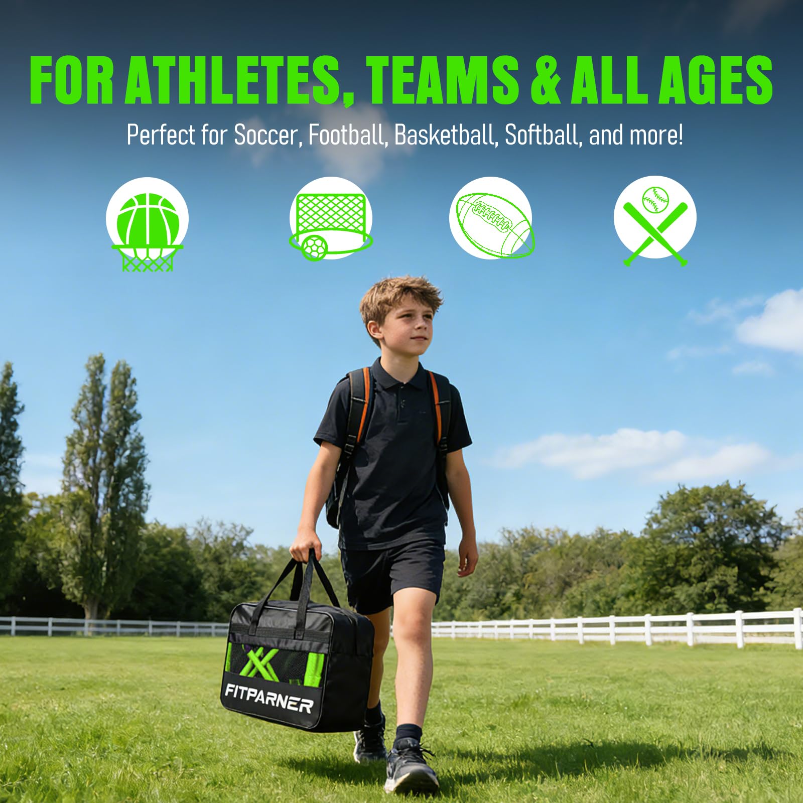 Escalera de agilidad, equipo de entrenamiento de fútbol, escalera de velocidad de 20 pies, 4 obstáculos, paracaídas, 12 conos y cuerda de saltar, entrenamiento de agilidad y velocidad para niños
