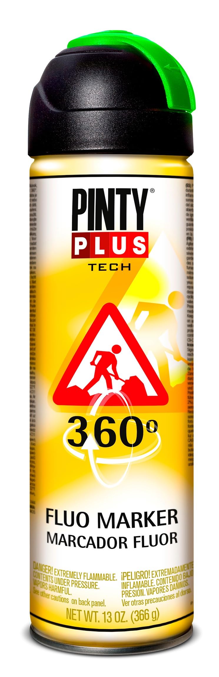 Pinty Plus Green - Tech - 360° Fluo Marker Collection - 500Ml - 253 - T136