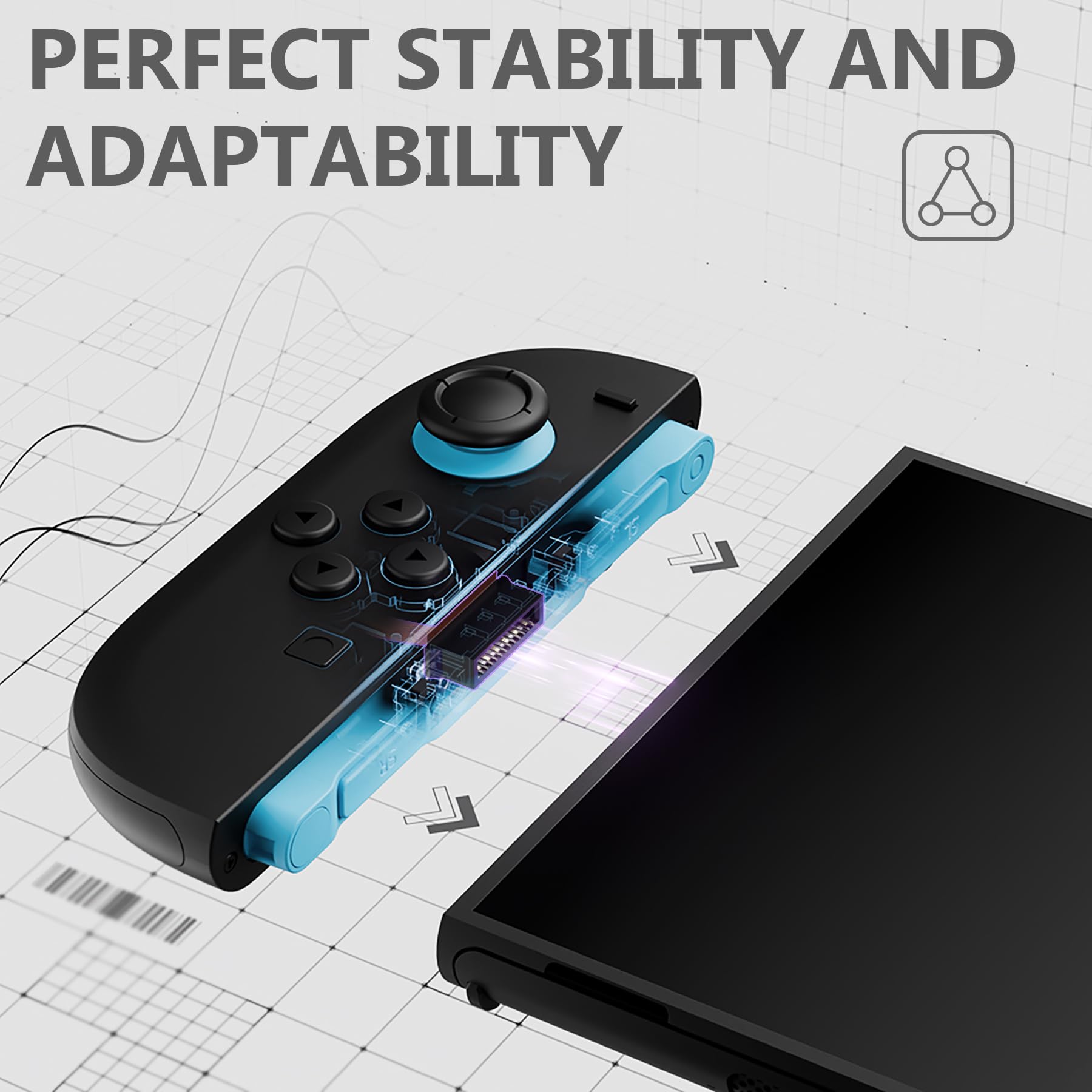 Amazon.co.jp: eXtremeRate Joy-Con 2対応 ZL ZR ボタン交換用