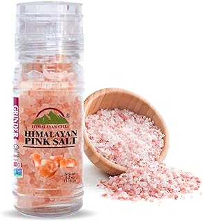 Himalayan Chef Himalayan Pink Salt Grinder-4.2 oz, (5303C)
