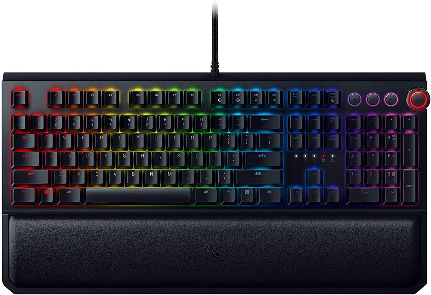 Amazon.com: Razer BlackWidow Elite Mechanical Gaming Keyboard: Orange ...