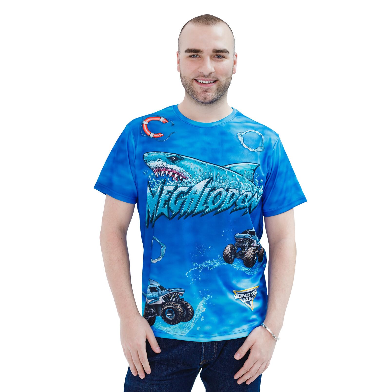 Monster Jam Trucks Grave Digger Toddler Boys Graphic T-Shirt Purple/Green