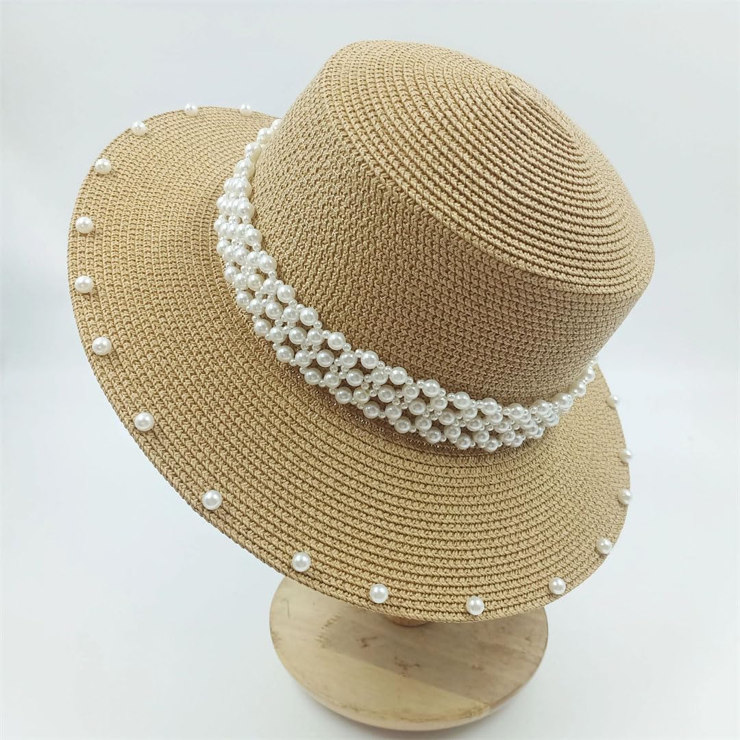 Woman Straw Hat Sun Hat Beach Ladies Summer Hat UV Protect Travel Cap