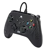 Vista 3 de PowerA Fusion Pro 3 Wired Controller with Dual Vibration, Trigger Locks, Advanced Gaming Buttons, and Storage Case for Xbox Series X S and PC