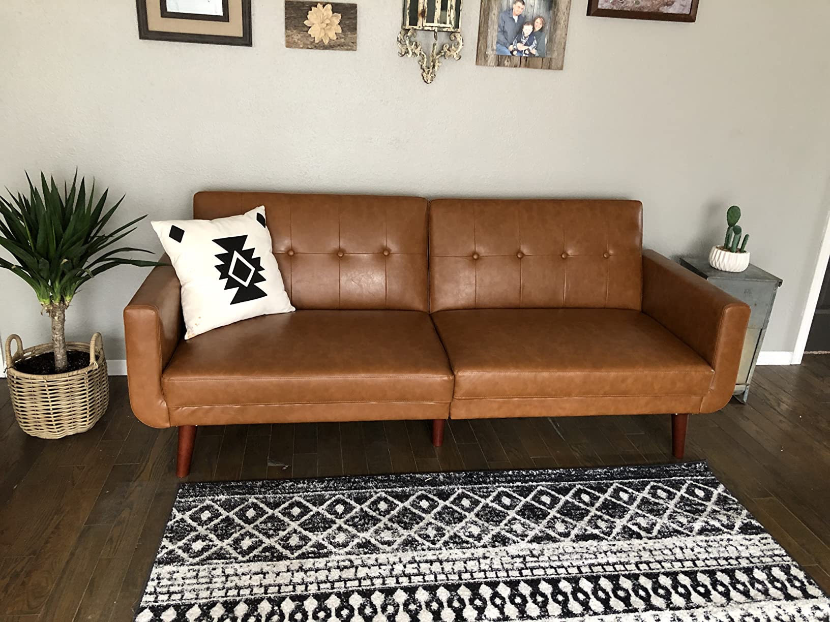 14/mo Finance Better Homes & Gardens Nola Sofa Bed (Camel Faux