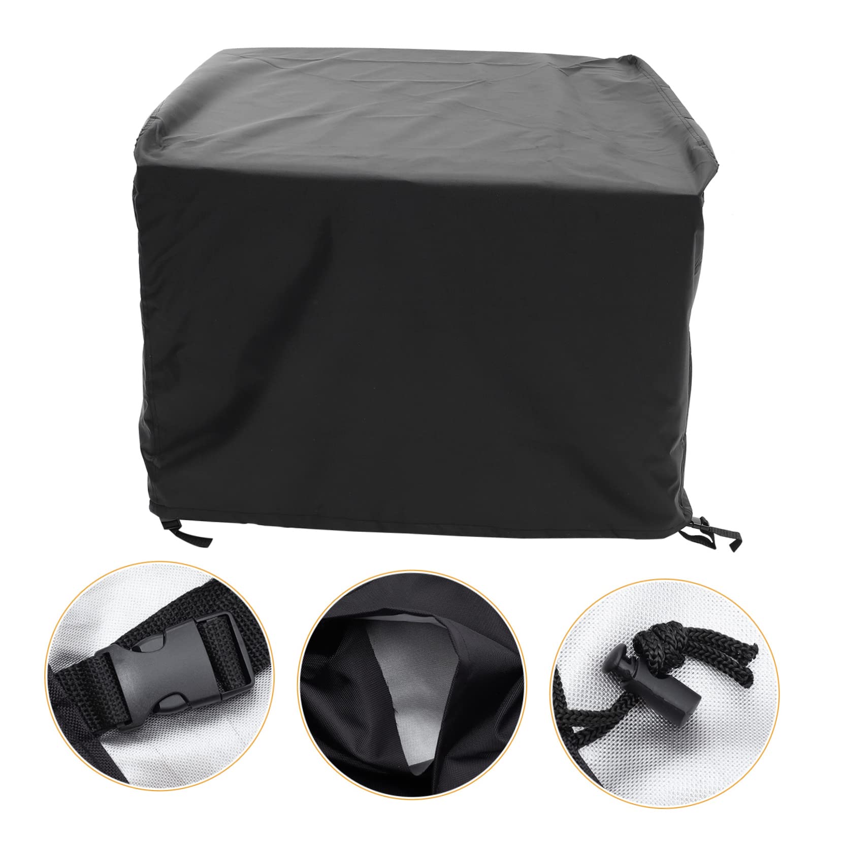 GALPADA Funda para Estufa de Barbacoa de Cubierta Parrilla y Anti-Polvo para Proteger la Chimenea de Exterior Fogata de Jardín Año