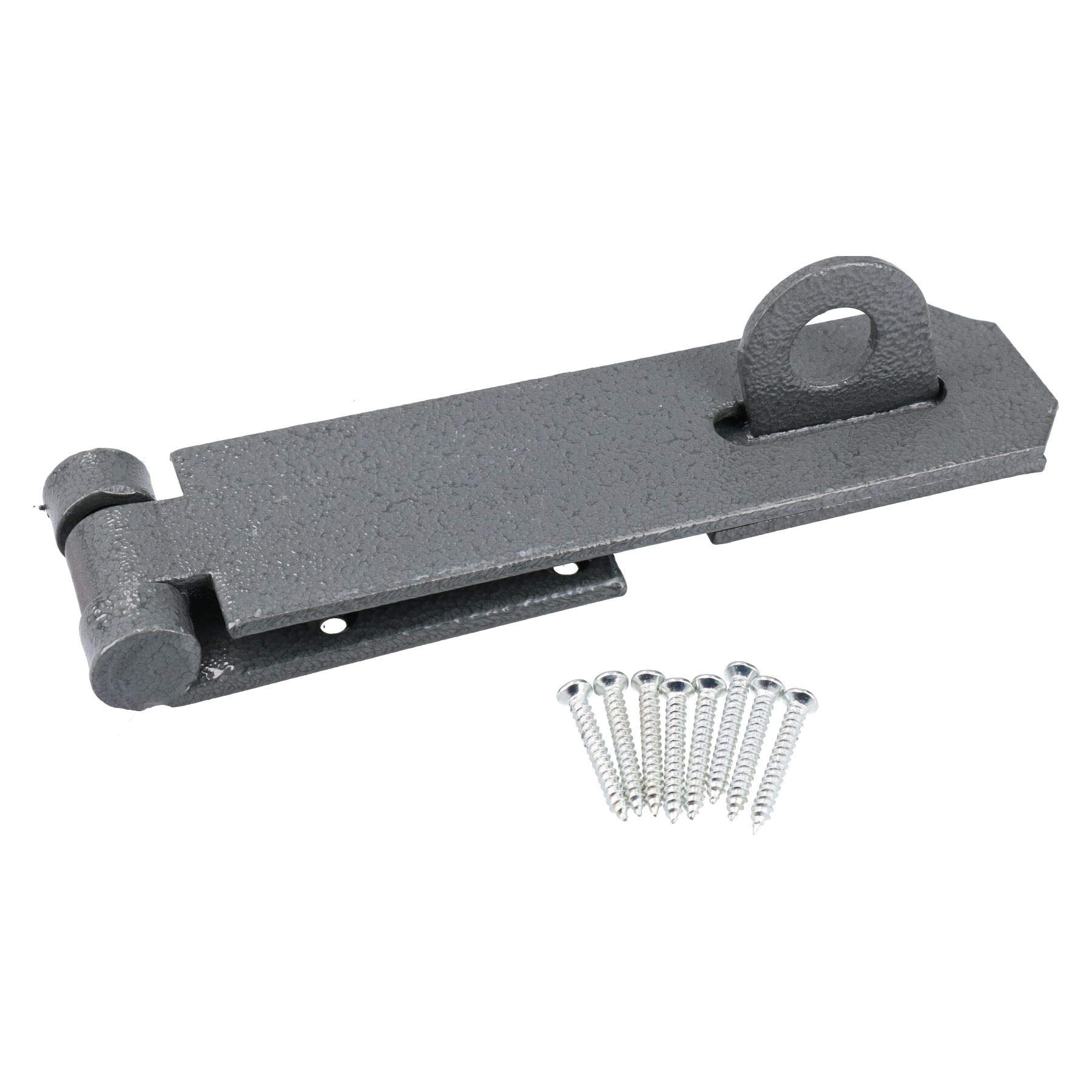 7" x 2" (180 x 50mm) Hasp and Staple Security Garage Shed Gate Door Latch Lock