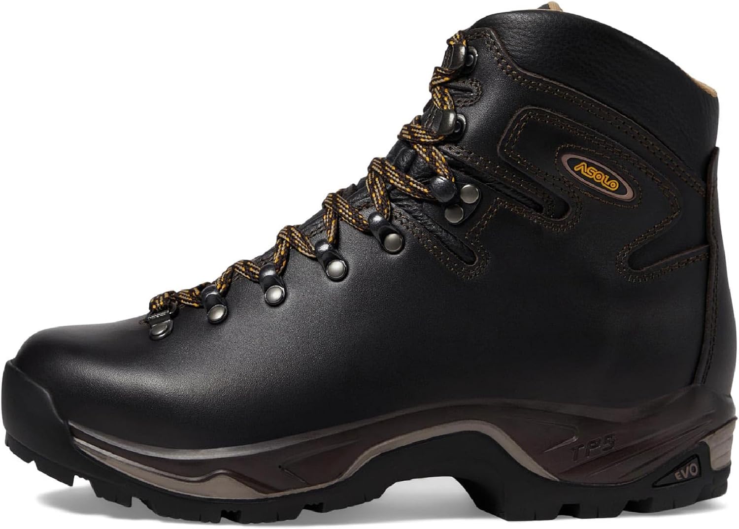 ASOLO Women's TPS 535 LTH V EVO Backpacking Boots – Full-Grain Leather Water Resistant High-Cut Hiking Boots for Trekking