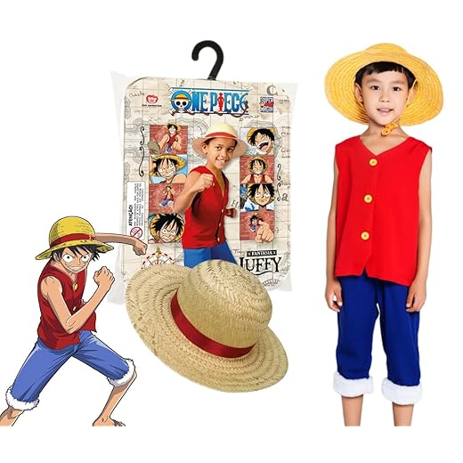 Novabrink - Super Magia Fantasia Luffy One Piece TAM M