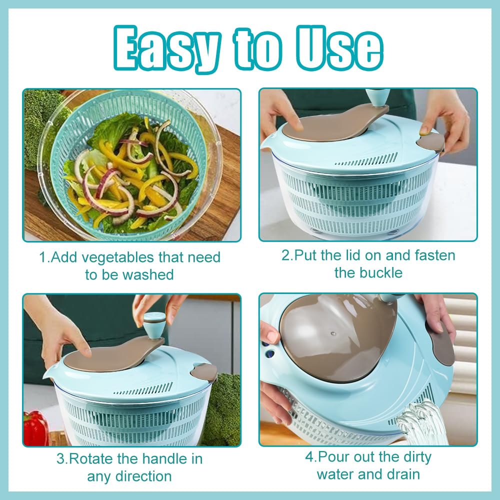PROGRESSIVE Essoreuse à Salade Retractable 5L Pas Cher , Essoreuse à Salade Retr