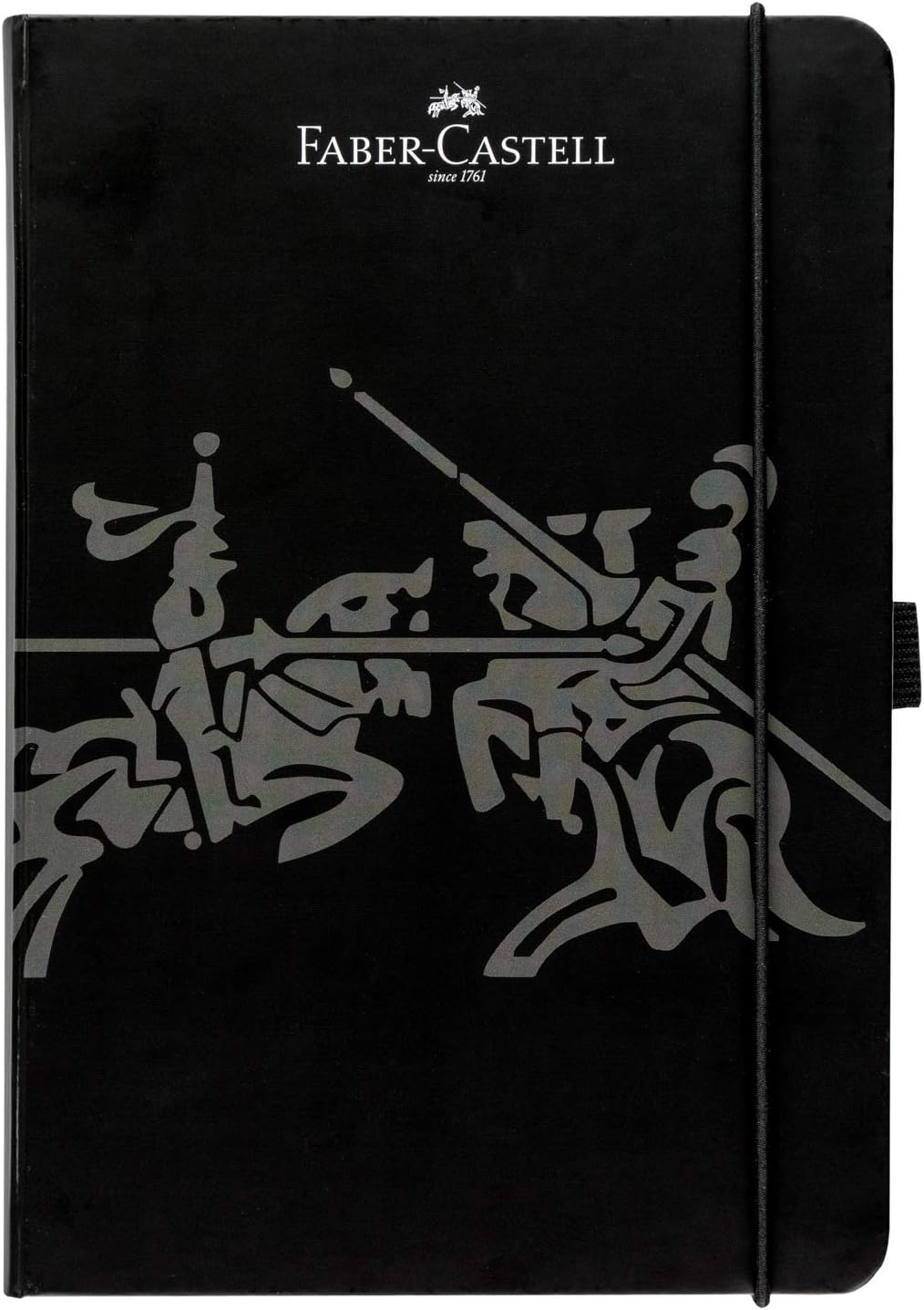 Faber-Castell 1 x Notebook, FSC Mix, Squared 145 x 210 mm Black