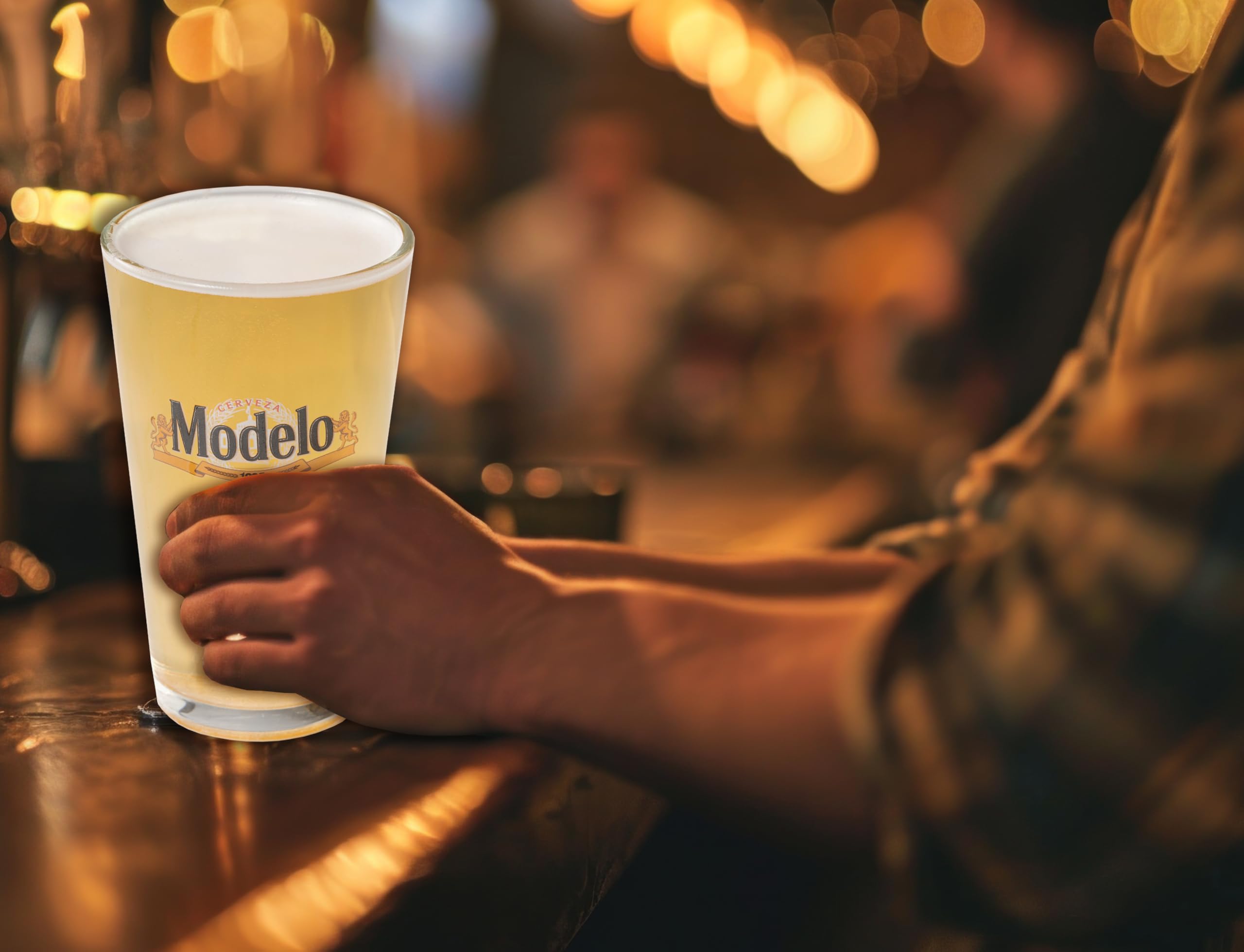 Modelo Beer Glasses - Set of 4 -7
