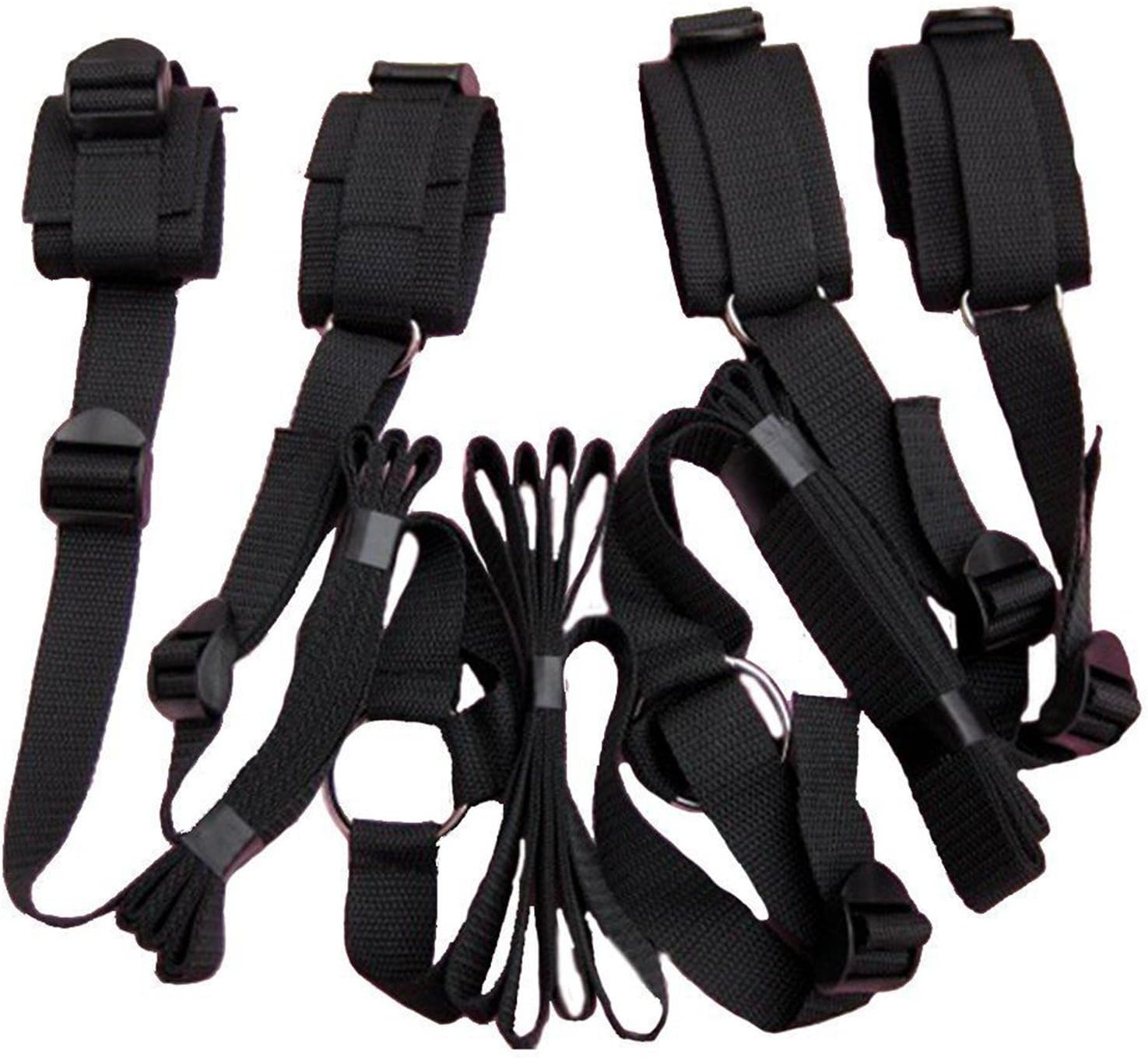 Careforyou® Black Bed Coverlets with Soft Bands for couple