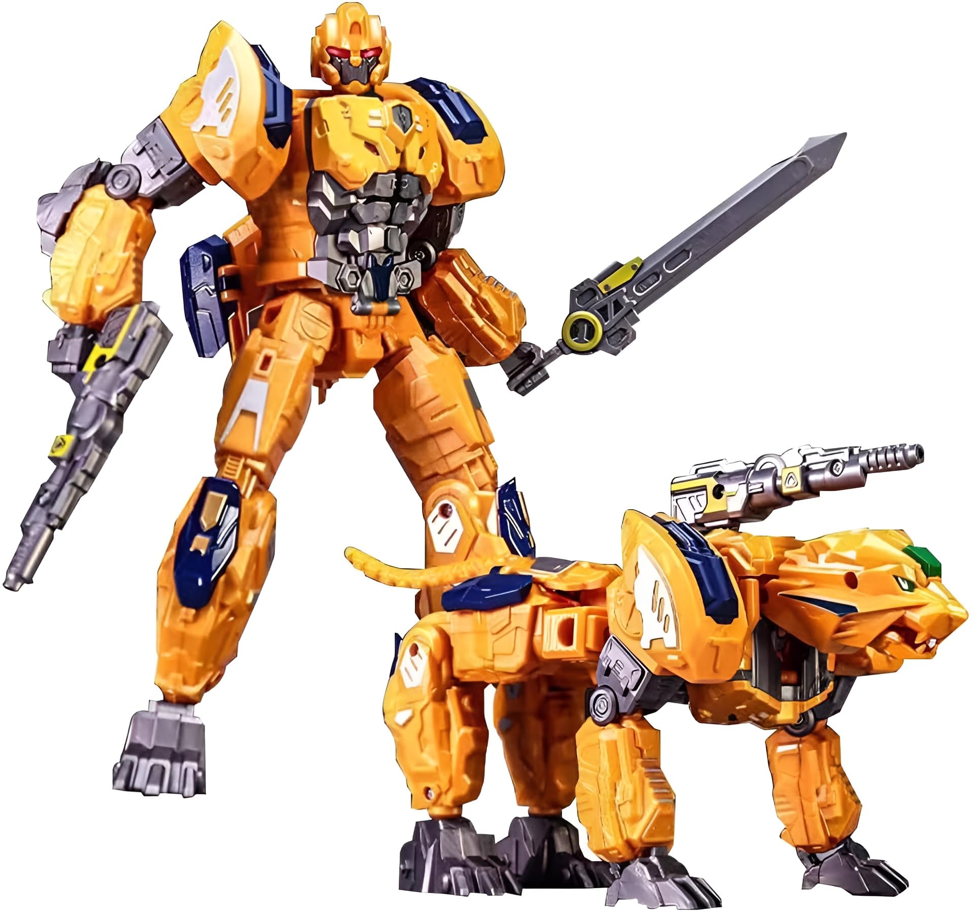 TOYRENTTO Transforming Toy for Kids | Premium 2-in-1 Robot and Eagle Action Figure with Dynamic Metaformation for Children and Collectors (Warrior Cheetah)-image-23