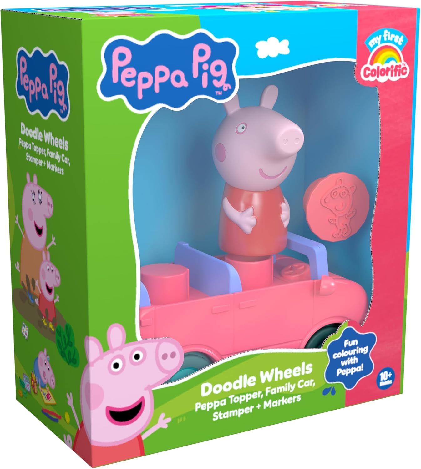 Colorific Peppa Pig Doodle Wheels