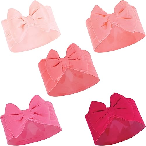 Vista 114 de Hudson Baby Cotton and Synthetic Headbands, Size 0-24 Months