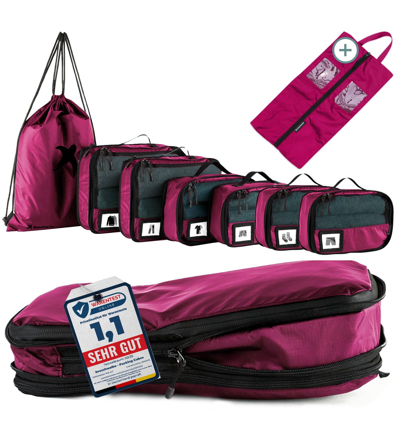 SEESCHWALBE Packing Cubes Compression