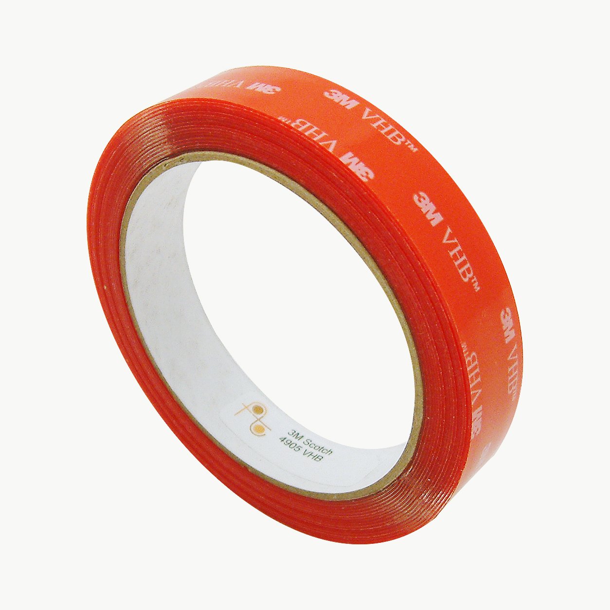 3M 4905/CLR0755 Scotch 4905 VHB Tape: 3/4" x 15 ft., Clear